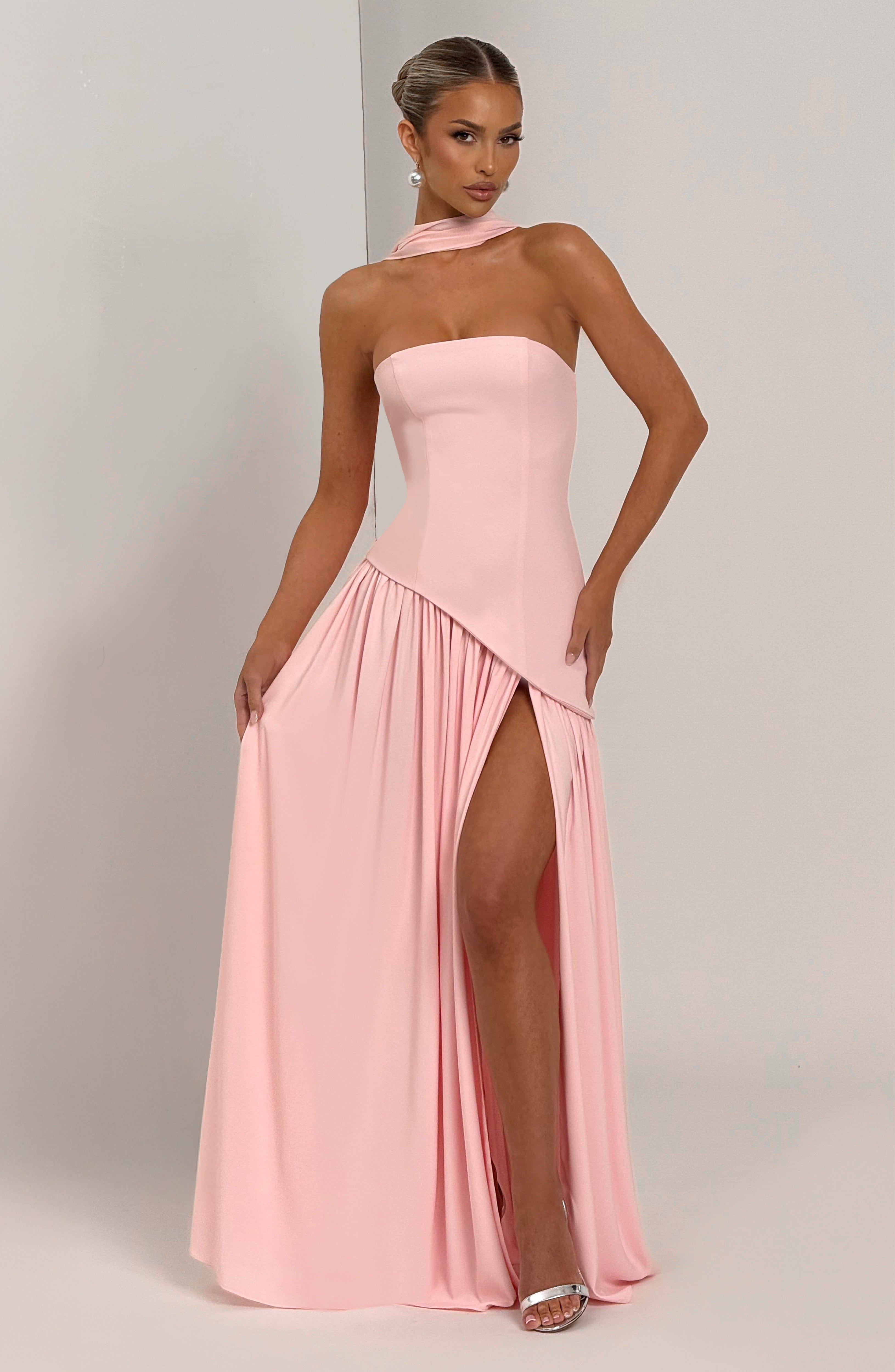 Maliyah Maxi Dress - Baby Pink