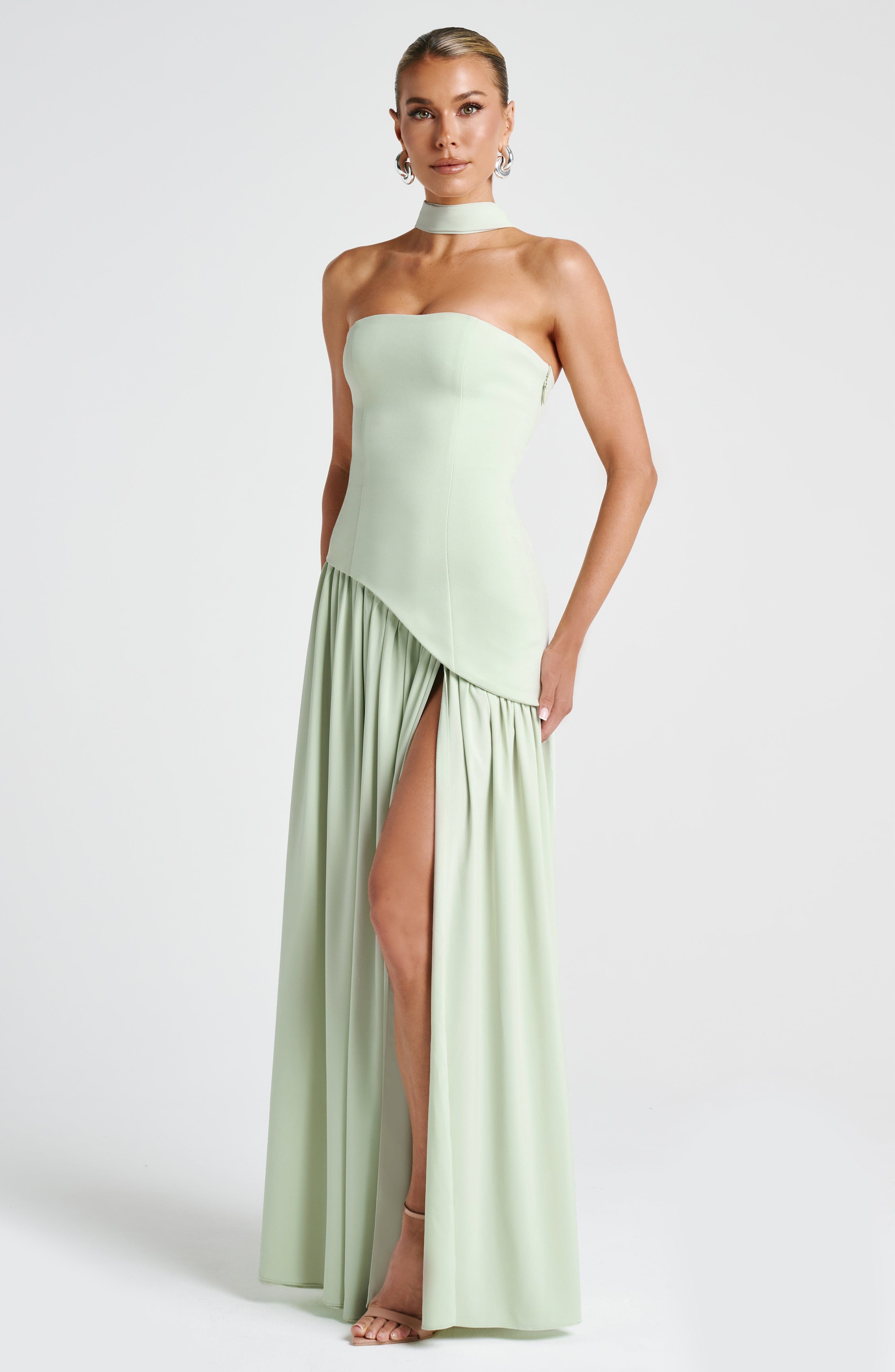 Maliyah Maxi Dress - Mint Green