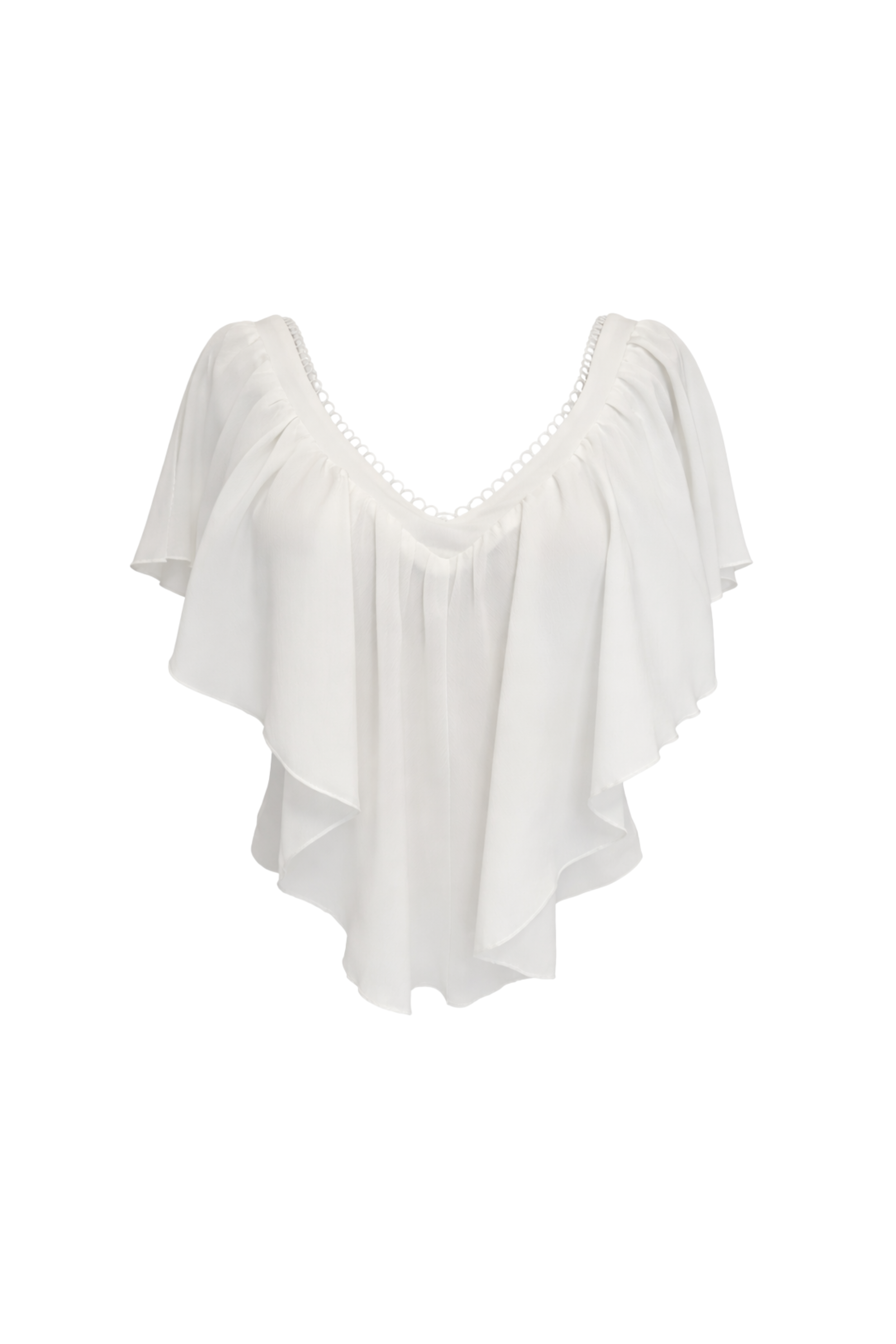 Vera top white