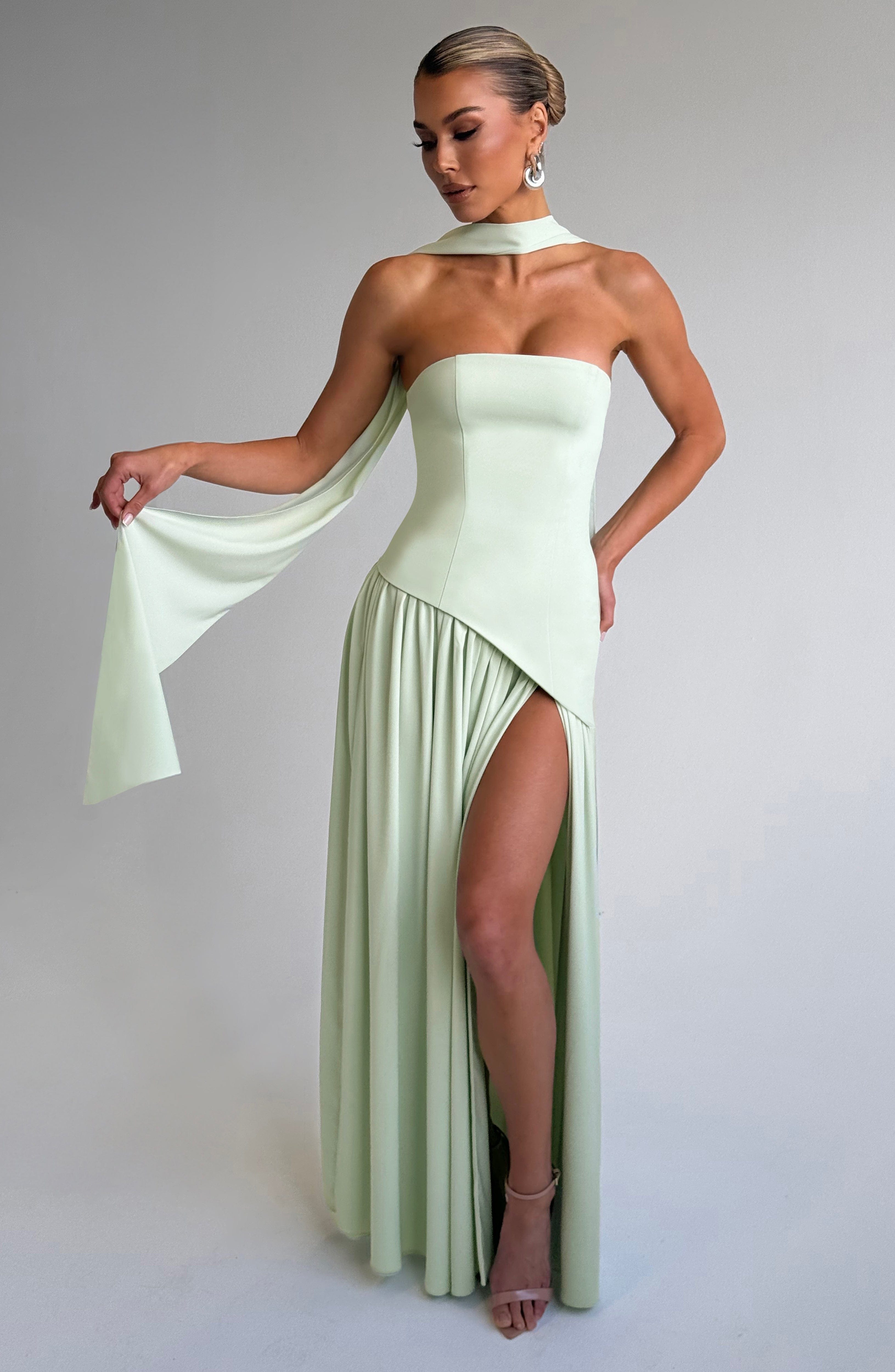 Maliyah Maxi Dress - Mint Green